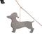 Glitzhome® 6ft. Metal Christmas Dog Garland Set